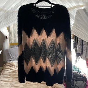 Chevron sweater jeans by Buffalo size xl